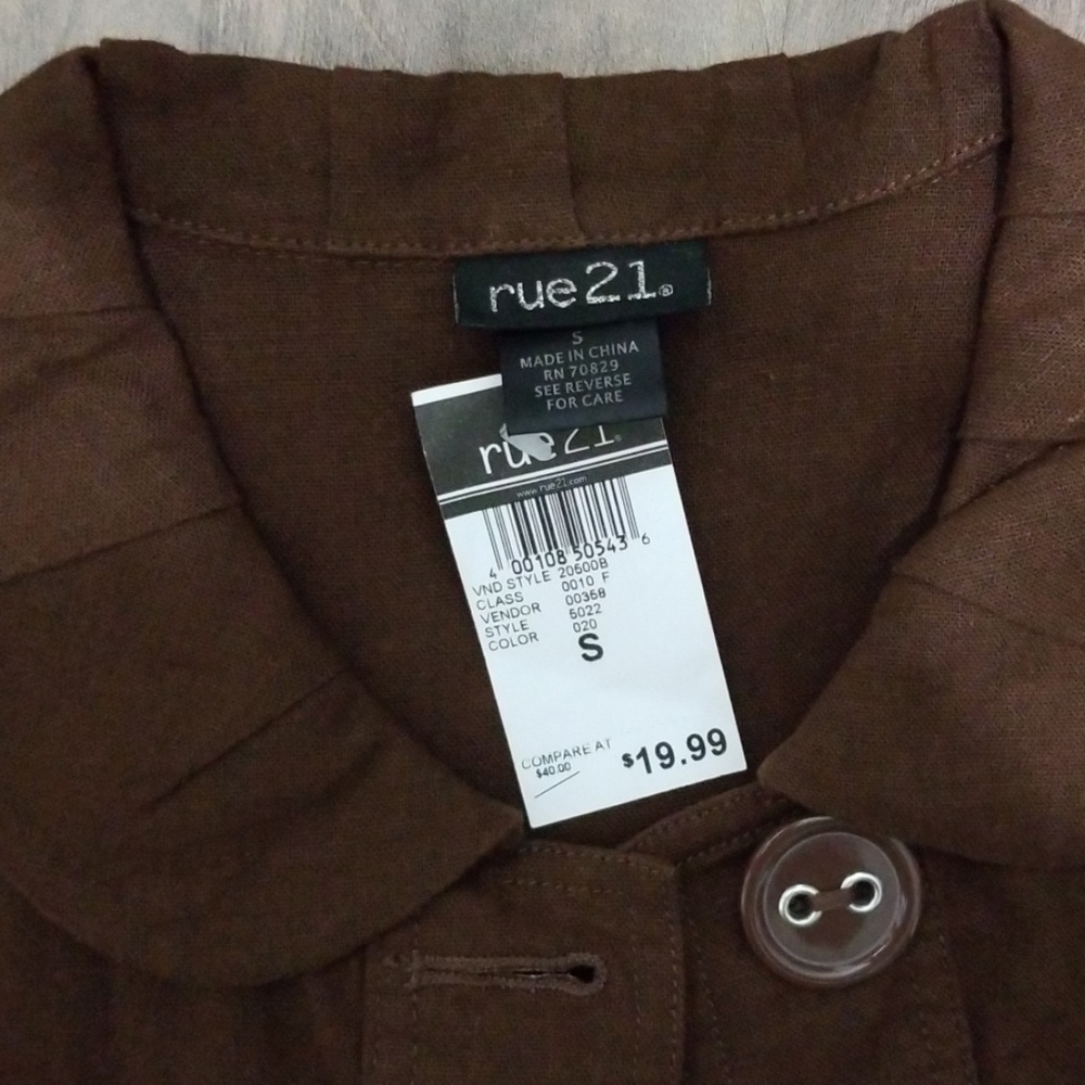 Rue21 Brown Cardigan - Picture 3 of 7